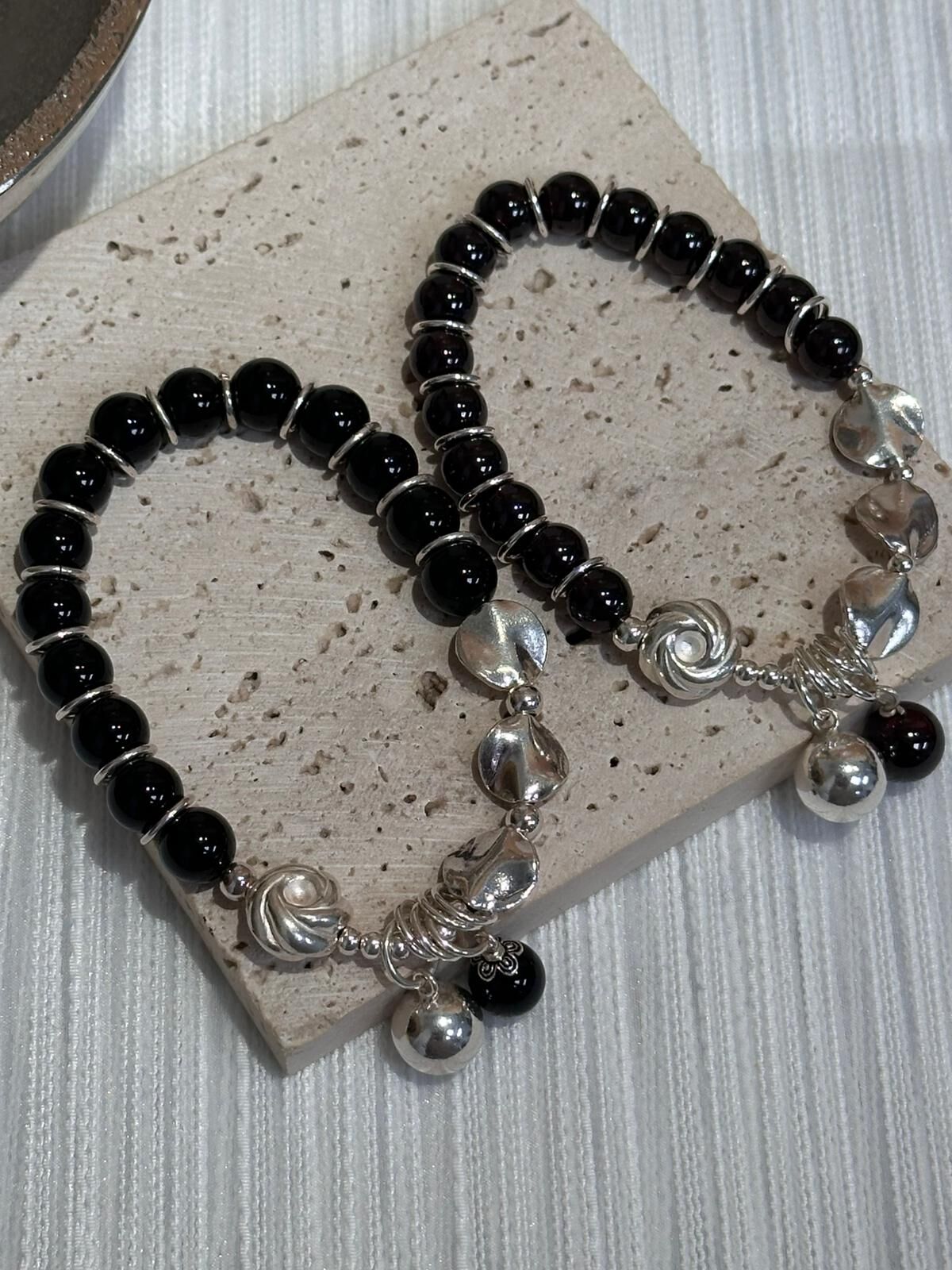 SL13175/小雲片片間水間925手鏈