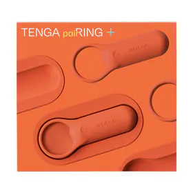 TENGA paiRING+ Enhanced Version Coral Orange