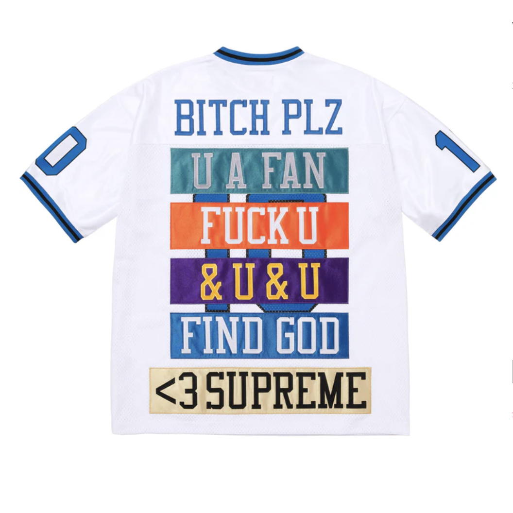 【Supreme】0228春夏開季WEEL1 發售Find God Football Jersey