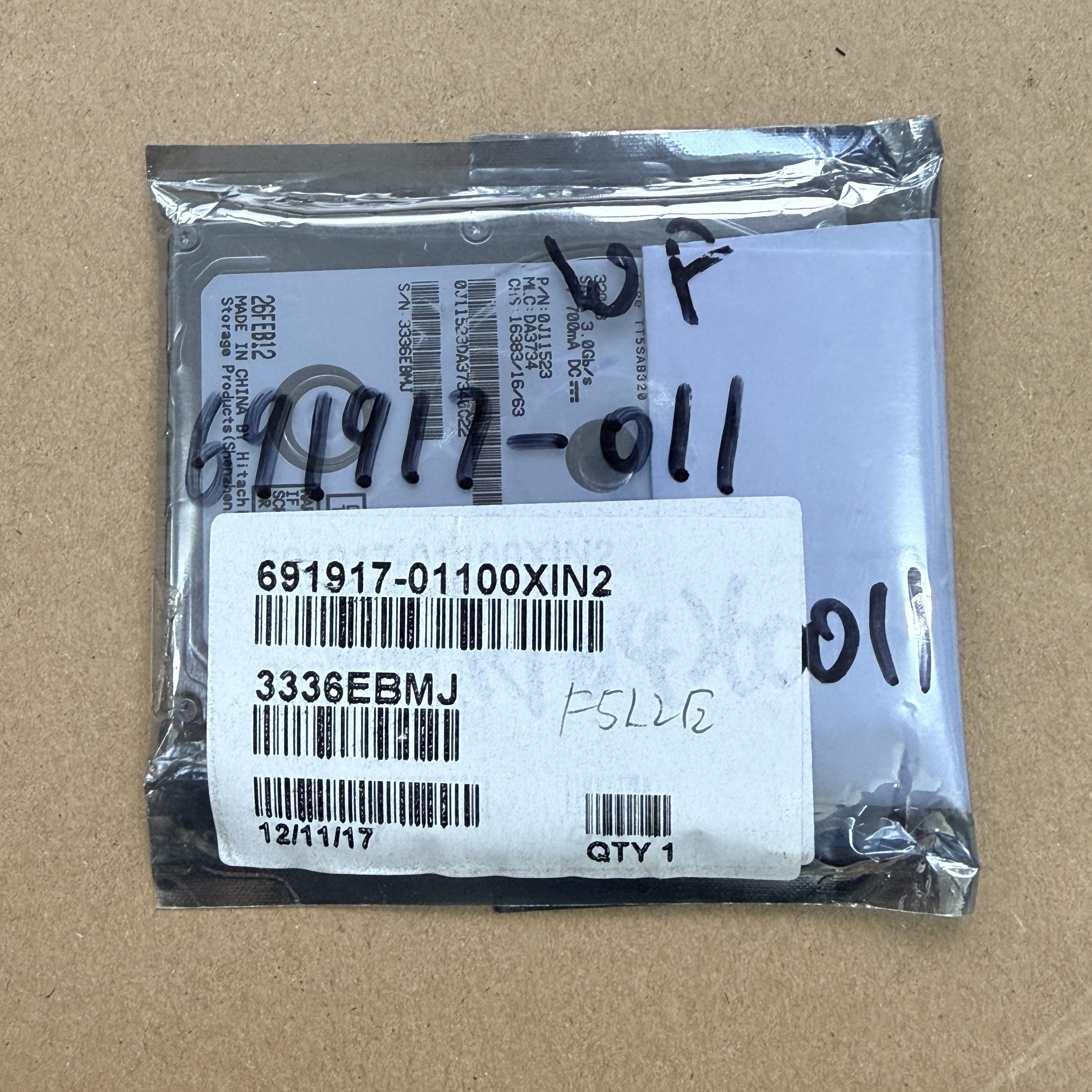 691917-011 LJ ENT M603DN 320GB HARD DISK (翻新)