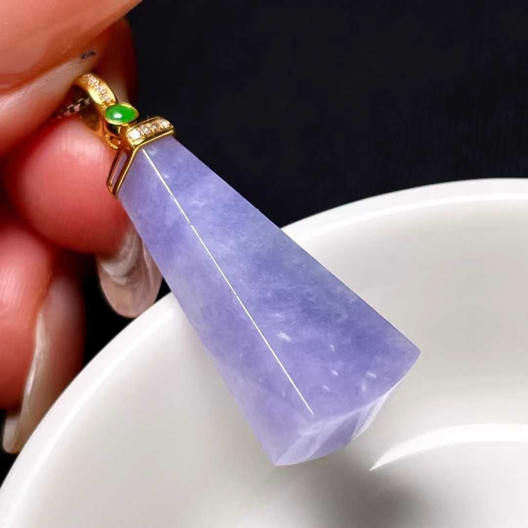 翡翠無事牌吊墜,天然翡翠A玉, 緬甸玉, Jade, Jadeite