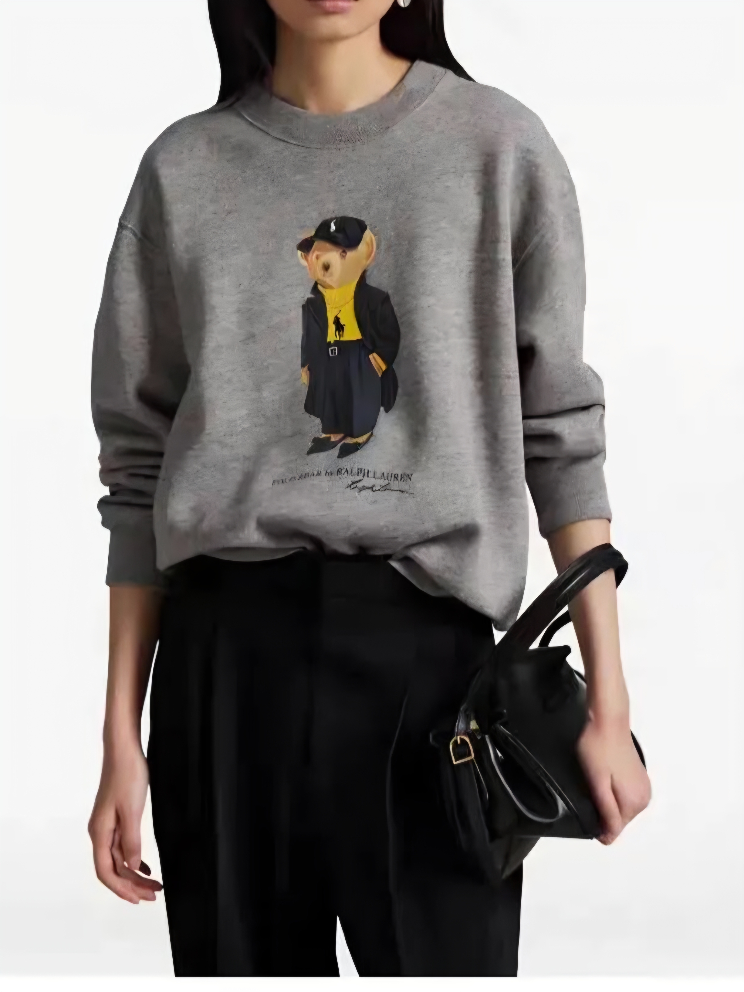 Ralph Lauren 灰色圓領衛衣 男女可穿