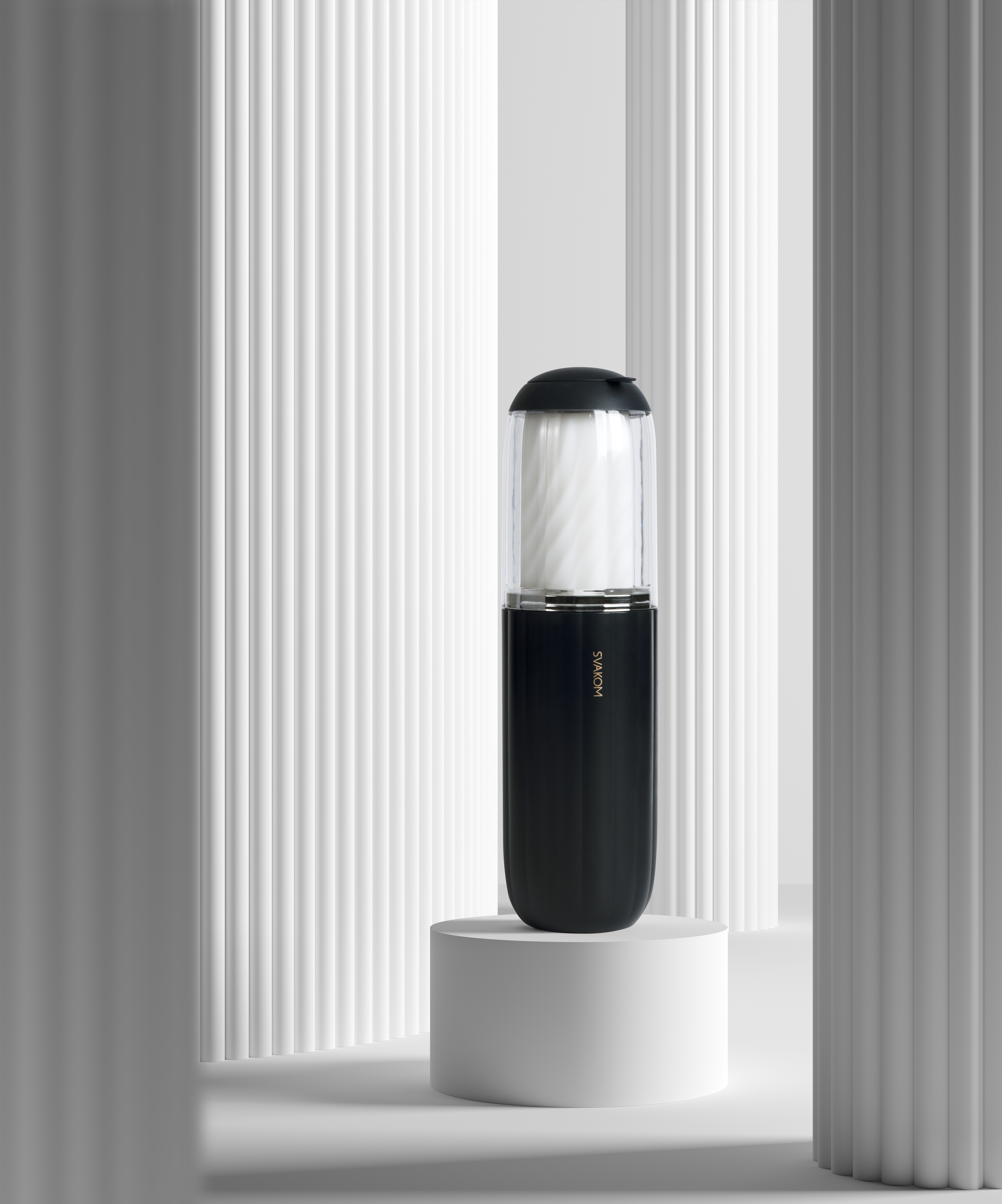 SVAKOM - Alex Neo 2 智能遠程 自動抽插電動飛機杯 深藍色