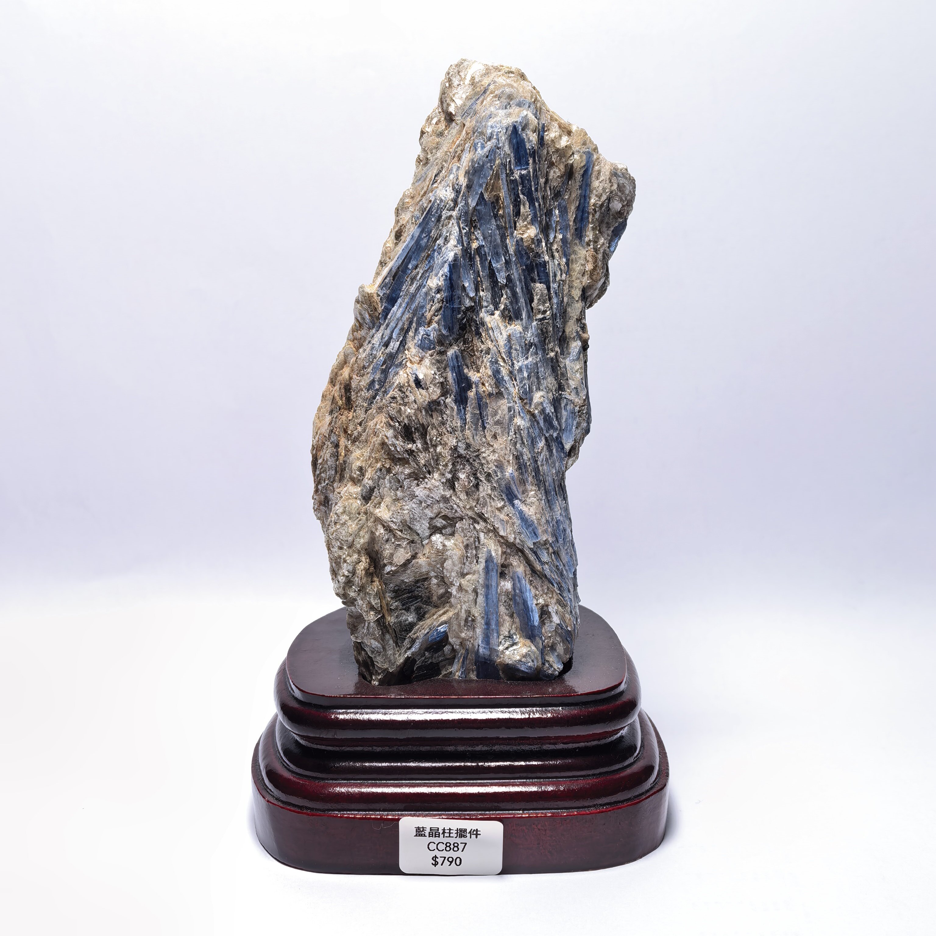 藍晶柱擺件 CC887