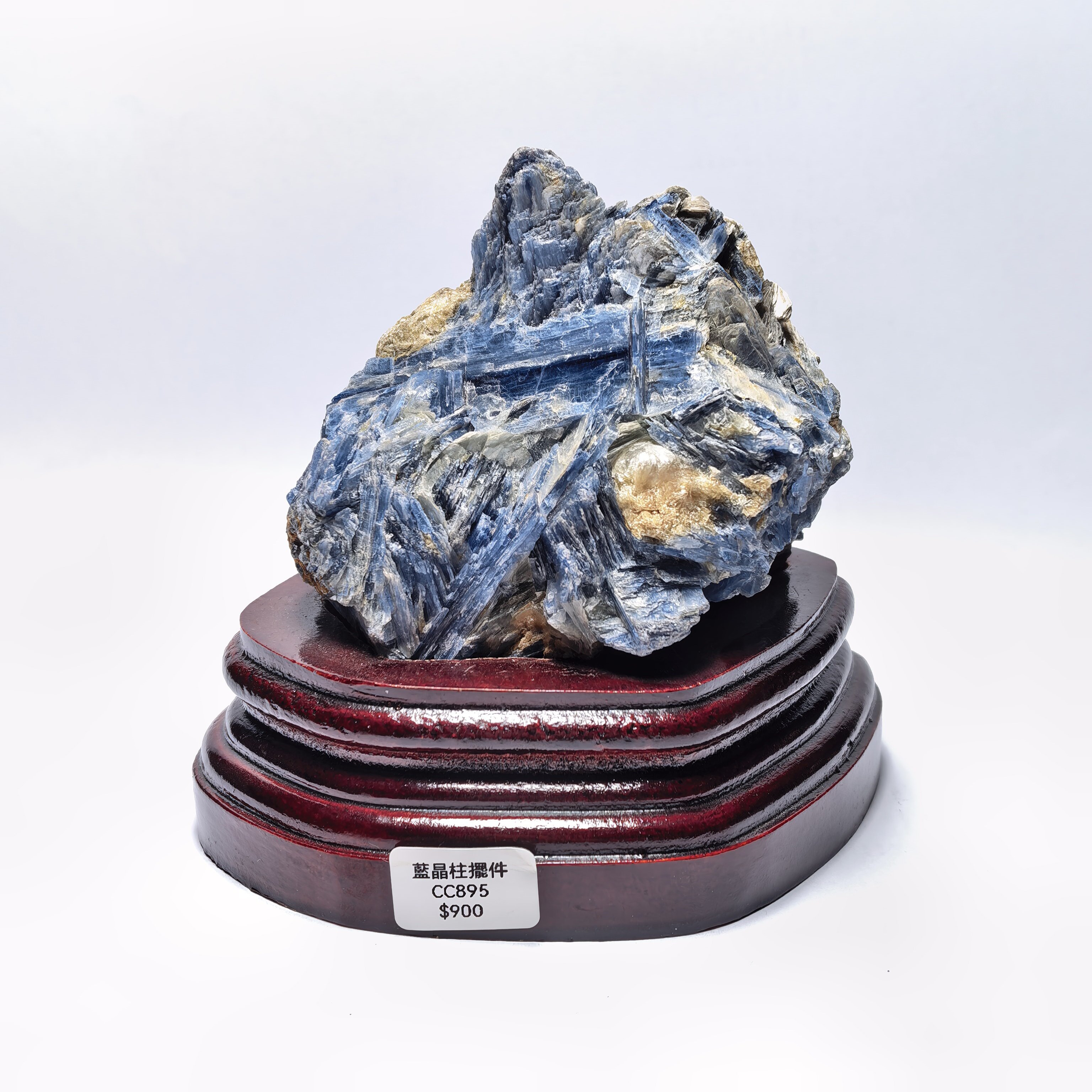 藍晶柱擺件 CC895