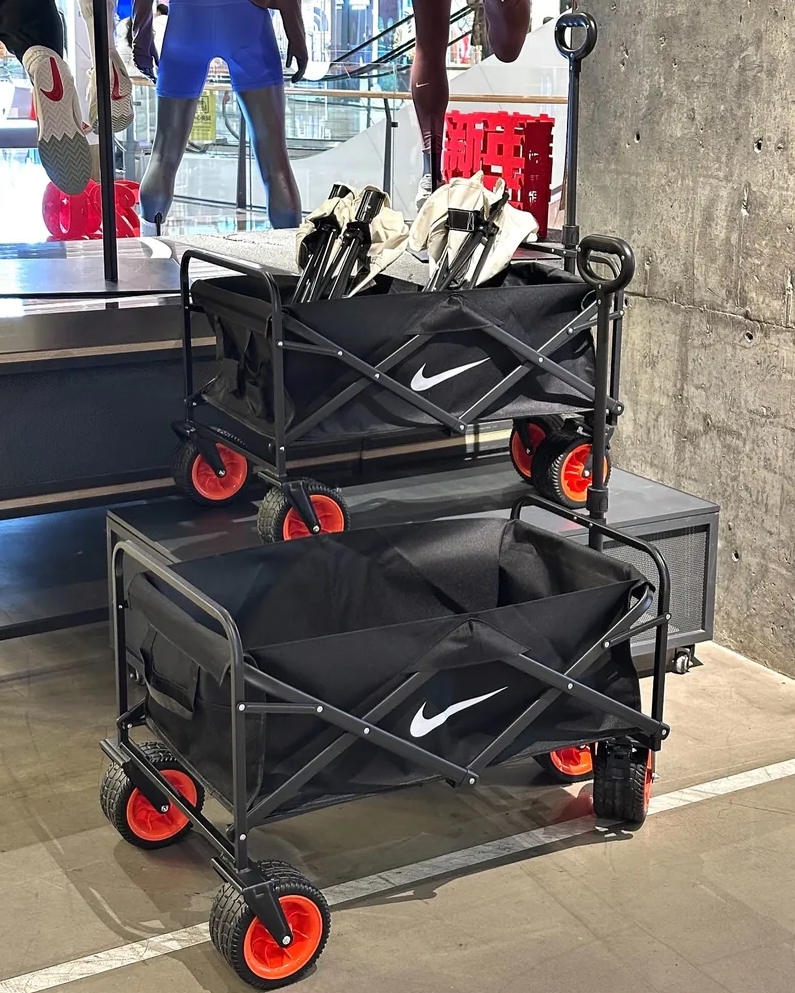 NIKE 戶外露營車 摺疊推車