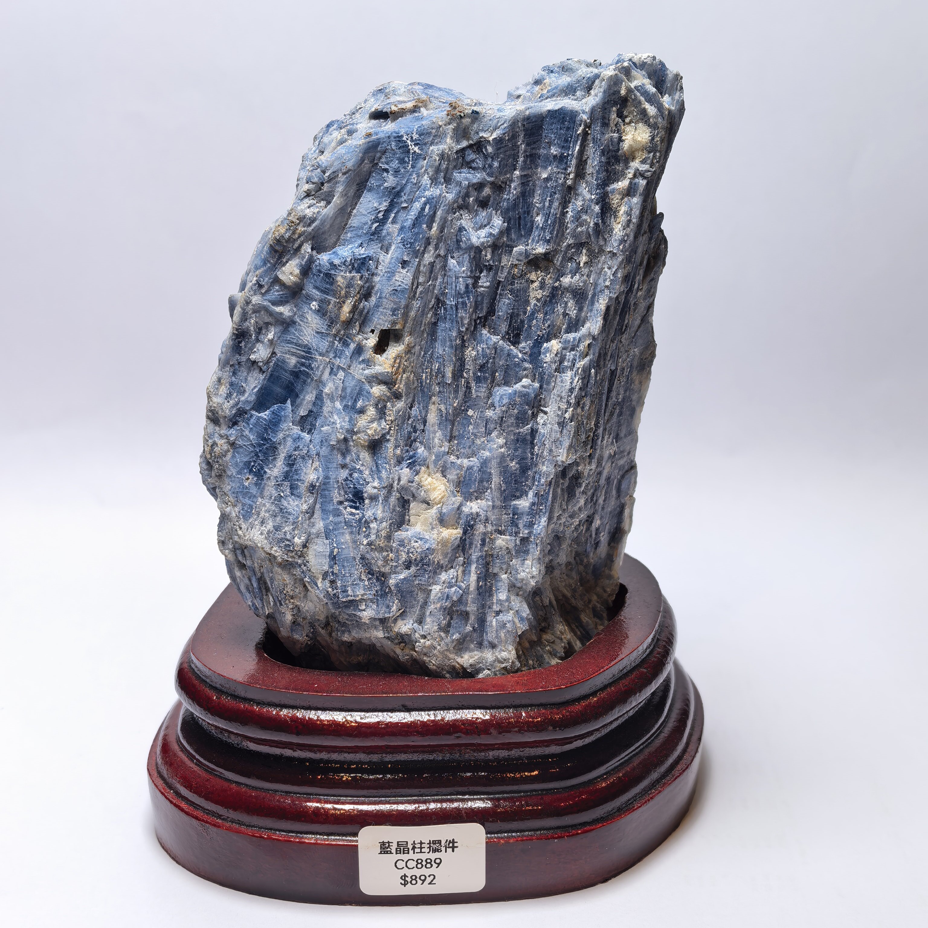 藍晶柱擺件 CC889