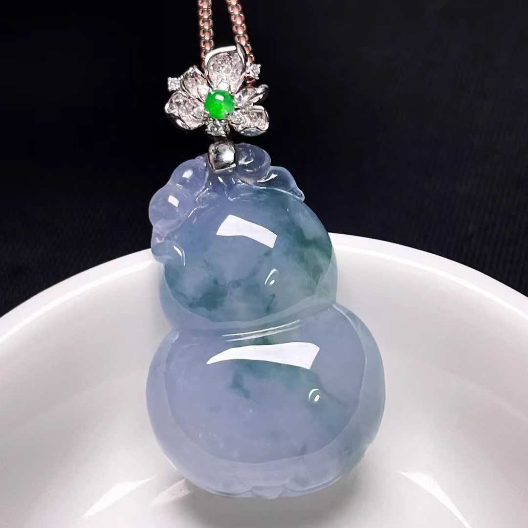 129437 翡翠葫蘆吊墜