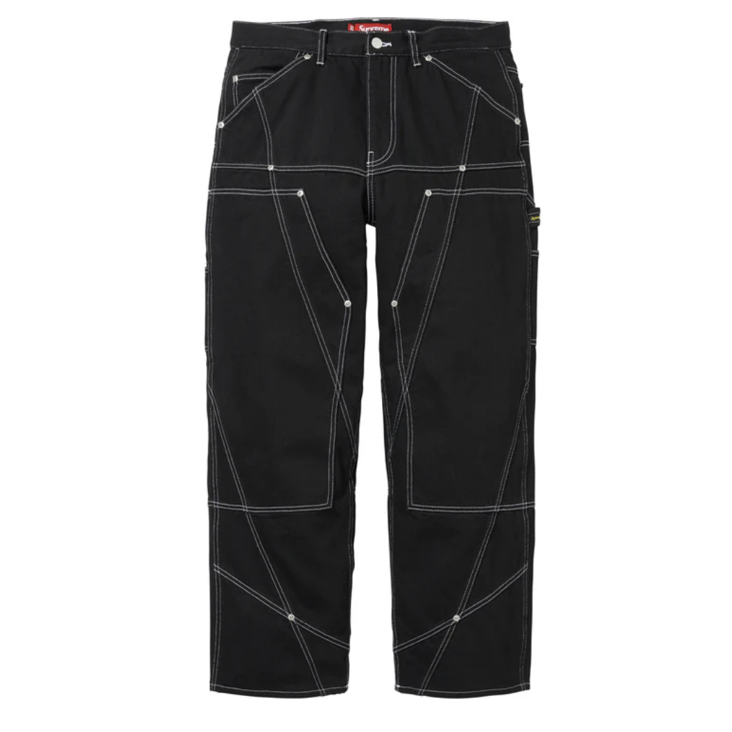 【Supreme】0228春夏開季WEEL1 發售Contrast Stitch Double Knee Painter Jean