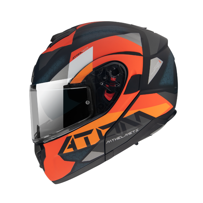 MT HELMETS ATOM SV W17 A4 MATT ORANGE