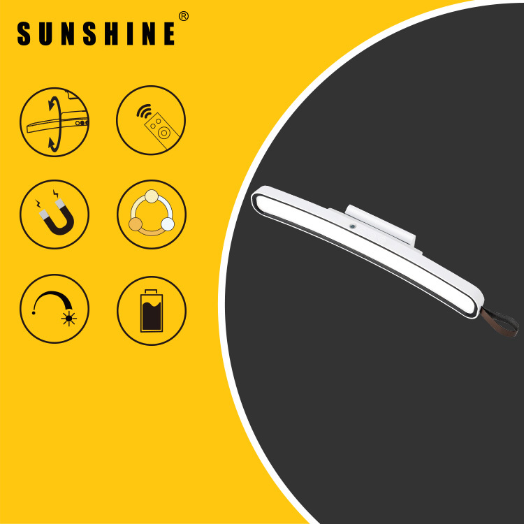 [升級版] 白色LED閱讀燈 三色溫3000K-4000K-6500K(可用遙控調較光暗) LCC-U