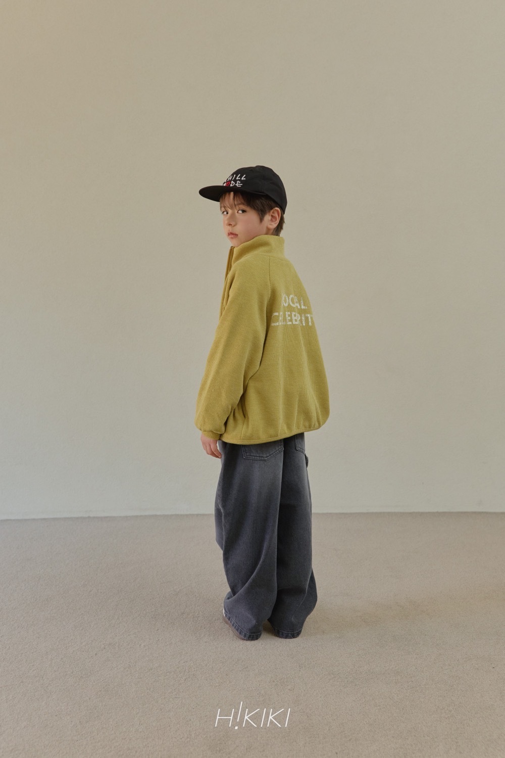 Hi! kiki 半領針織拉鍊外套 / 2色