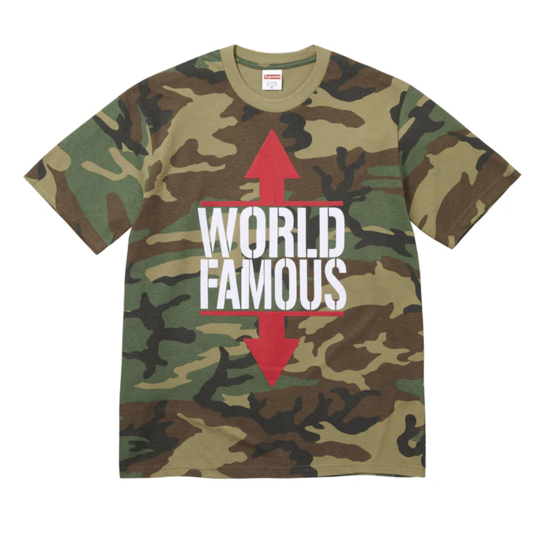 【Supreme】0228春夏開季WEEL1 發售World Famous Tee