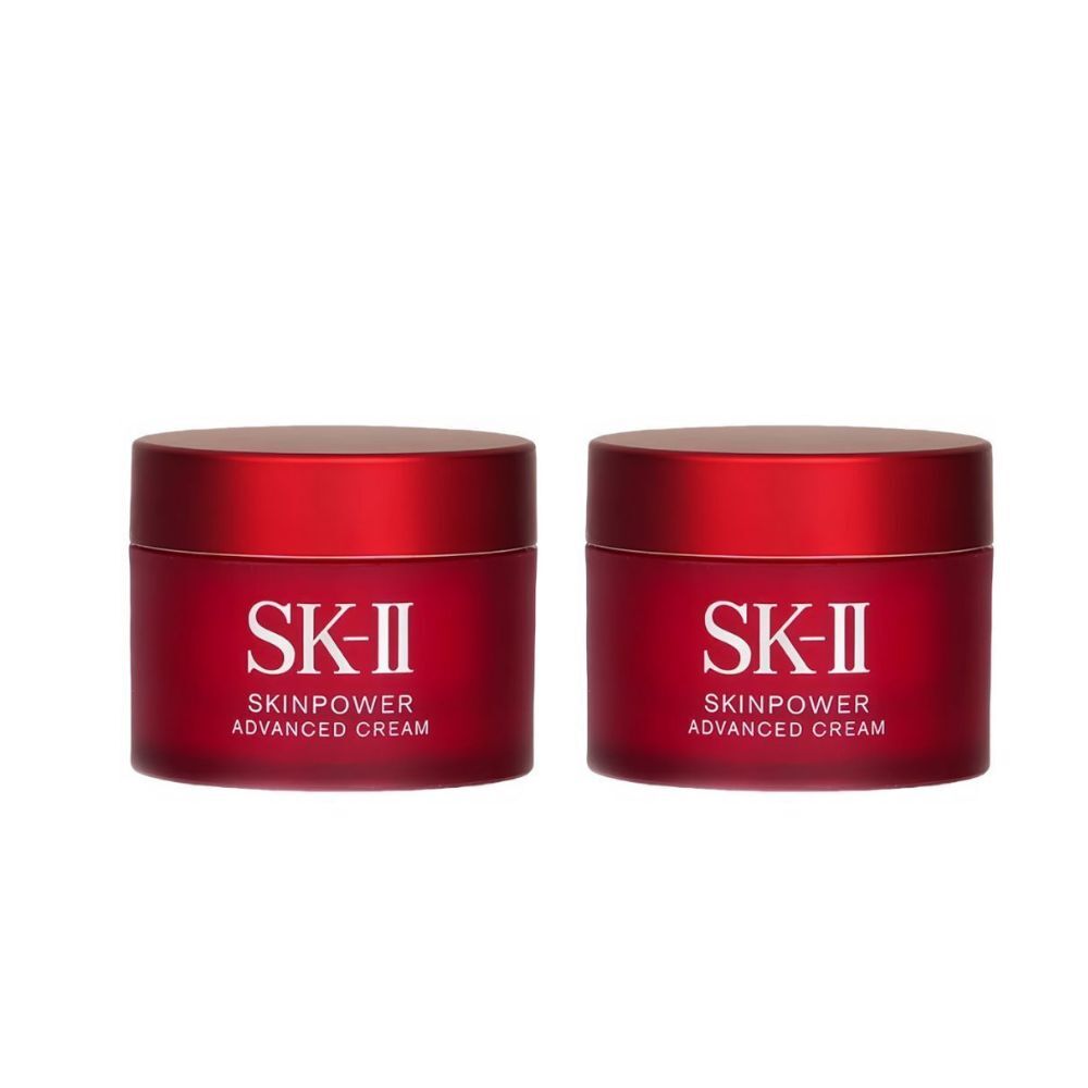 2x SK-II （大紅瓶）滋潤 賦能煥采精華霜（15克）[平行進口]