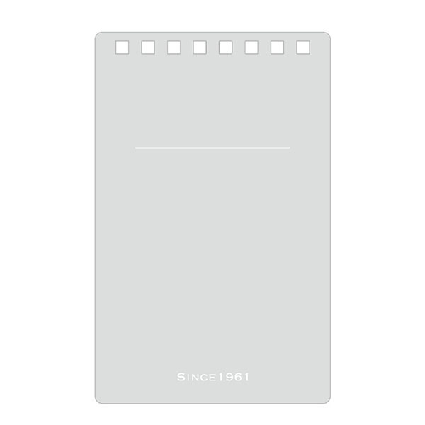 線圈 Diamond memo 黑色封面 橫線四分割  |MIDORI 日本