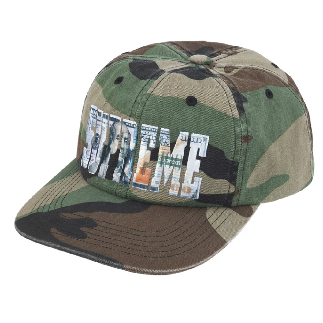 【Supreme】0228春夏開季WEEL1 發售 Embroidered Money Logo 6-Panel