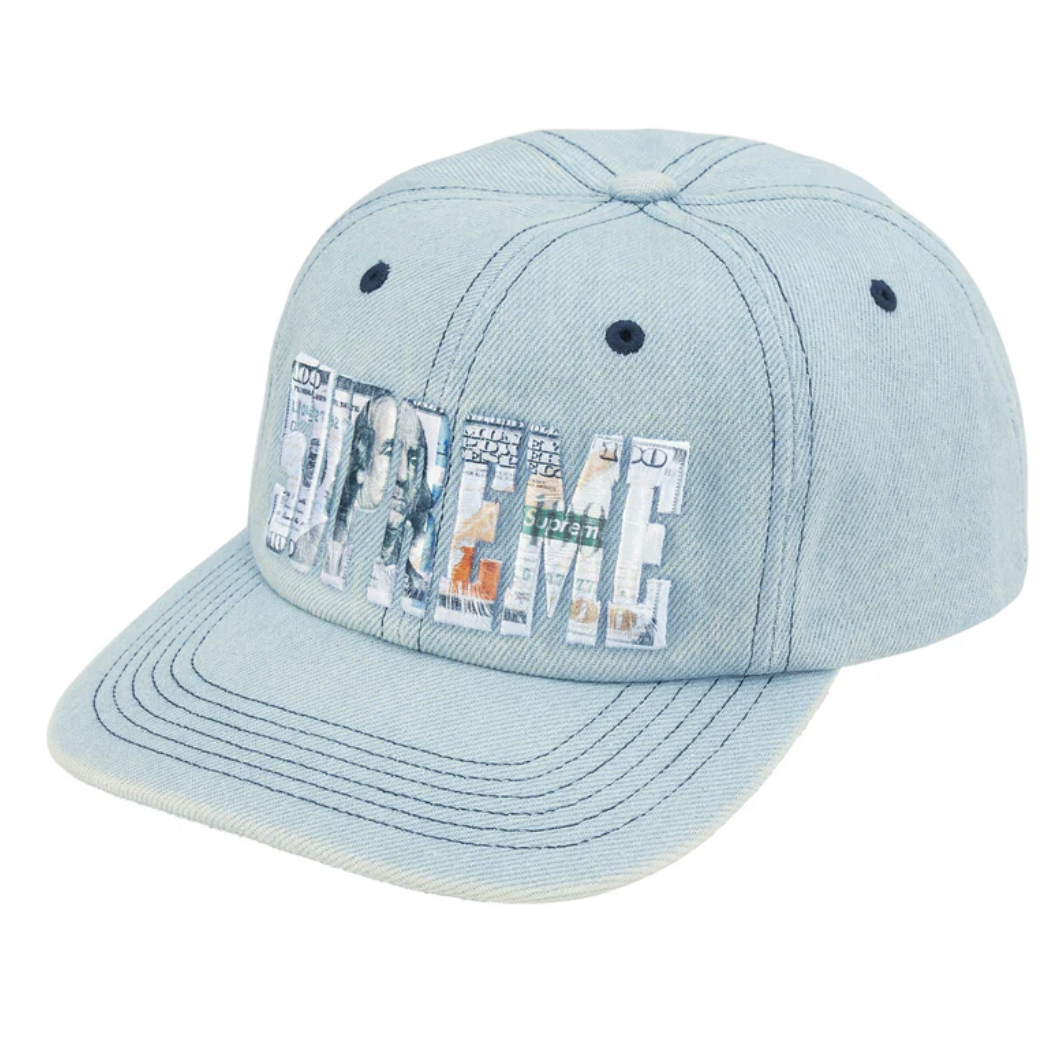 【Supreme】0228春夏開季WEEL1 發售 Embroidered Money Logo 6-Panel