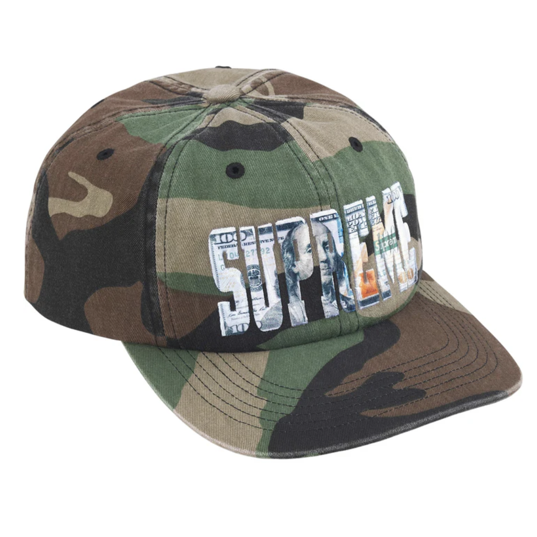 【Supreme】0228春夏開季WEEL1 發售 Embroidered Money Logo 6-Panel