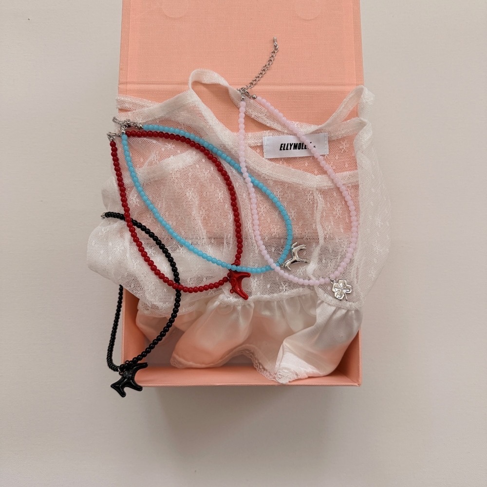 Ellymolly 馬年好運項鍊 / 4色