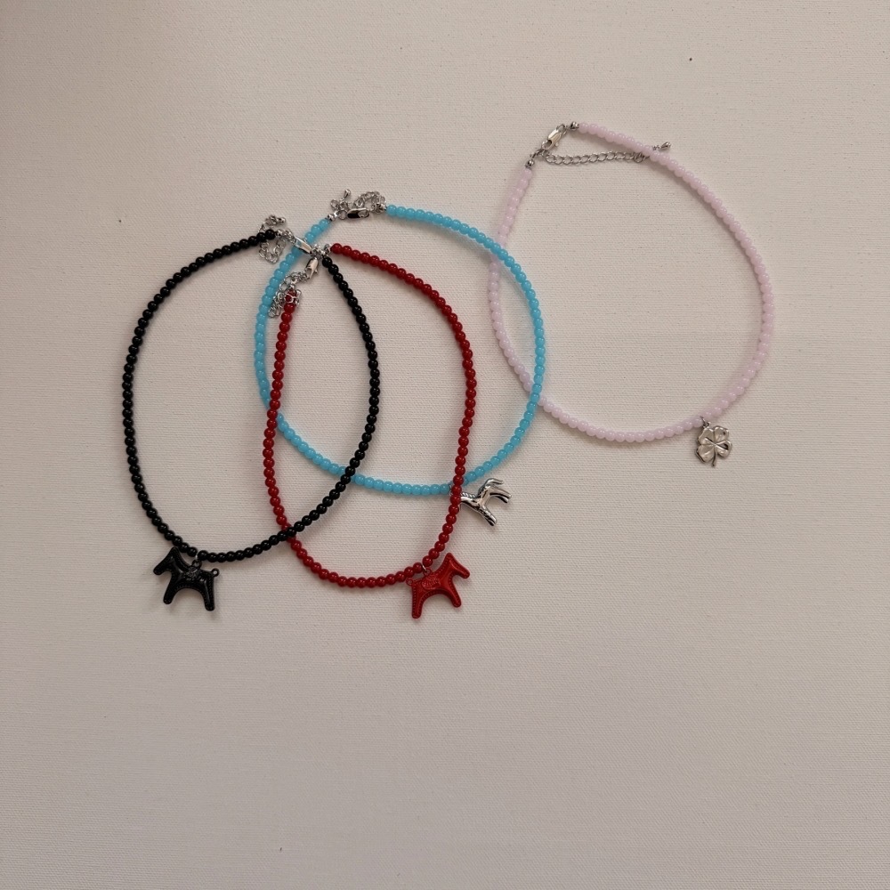 Ellymolly 馬年好運項鍊 / 4色