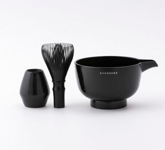 日本製 抹茶茶具 套裝 [抹茶拿鐵茶具套裝] (茶筅&茶筅座&片口抹茶碗)