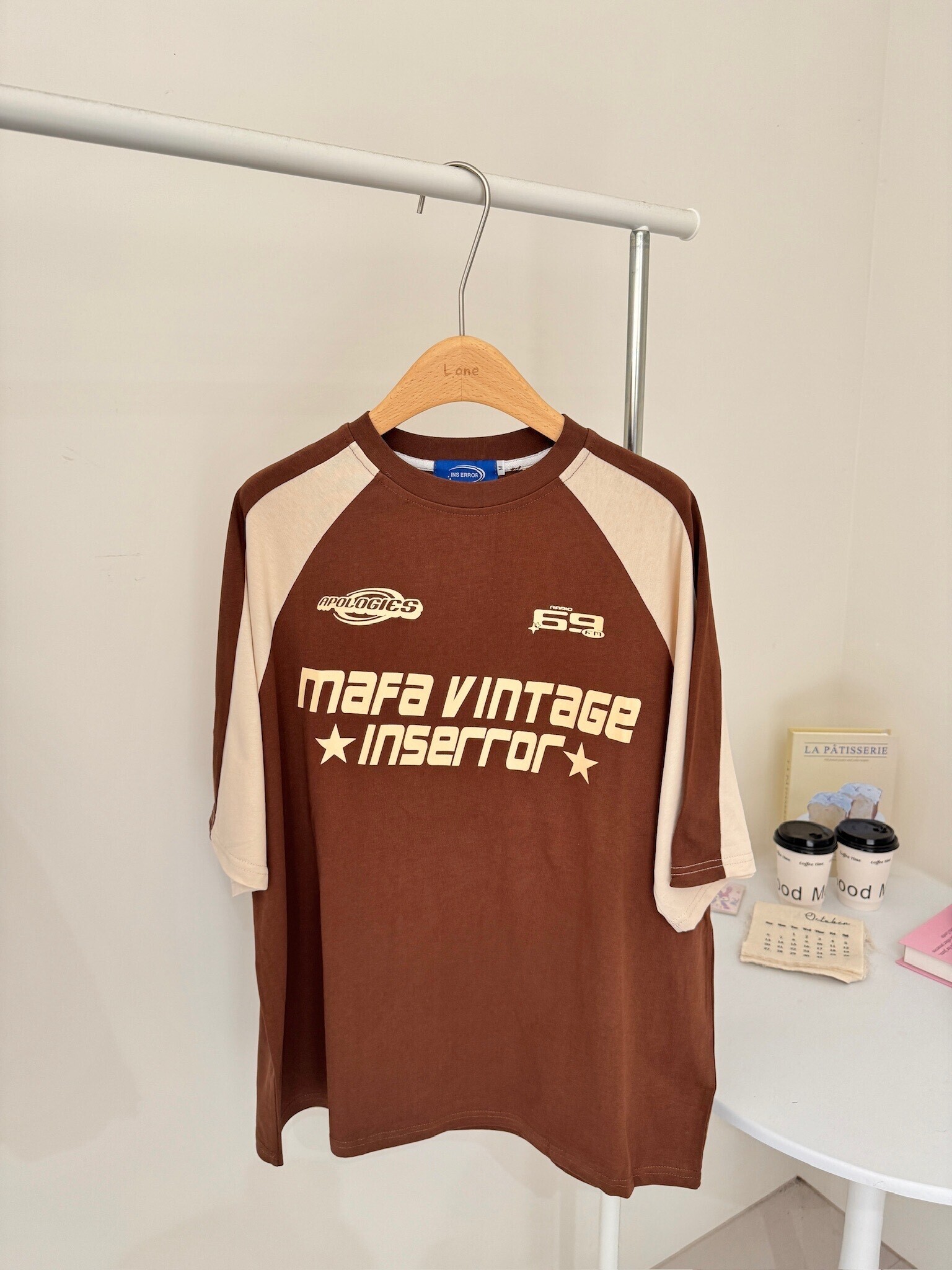 美式復古賽車tee