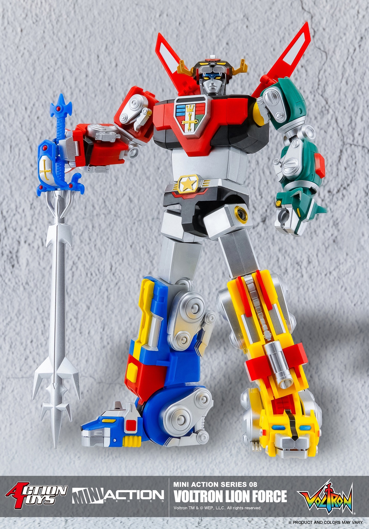 Mini Action Voltron Lion Force「金剛戰神 百獸王」