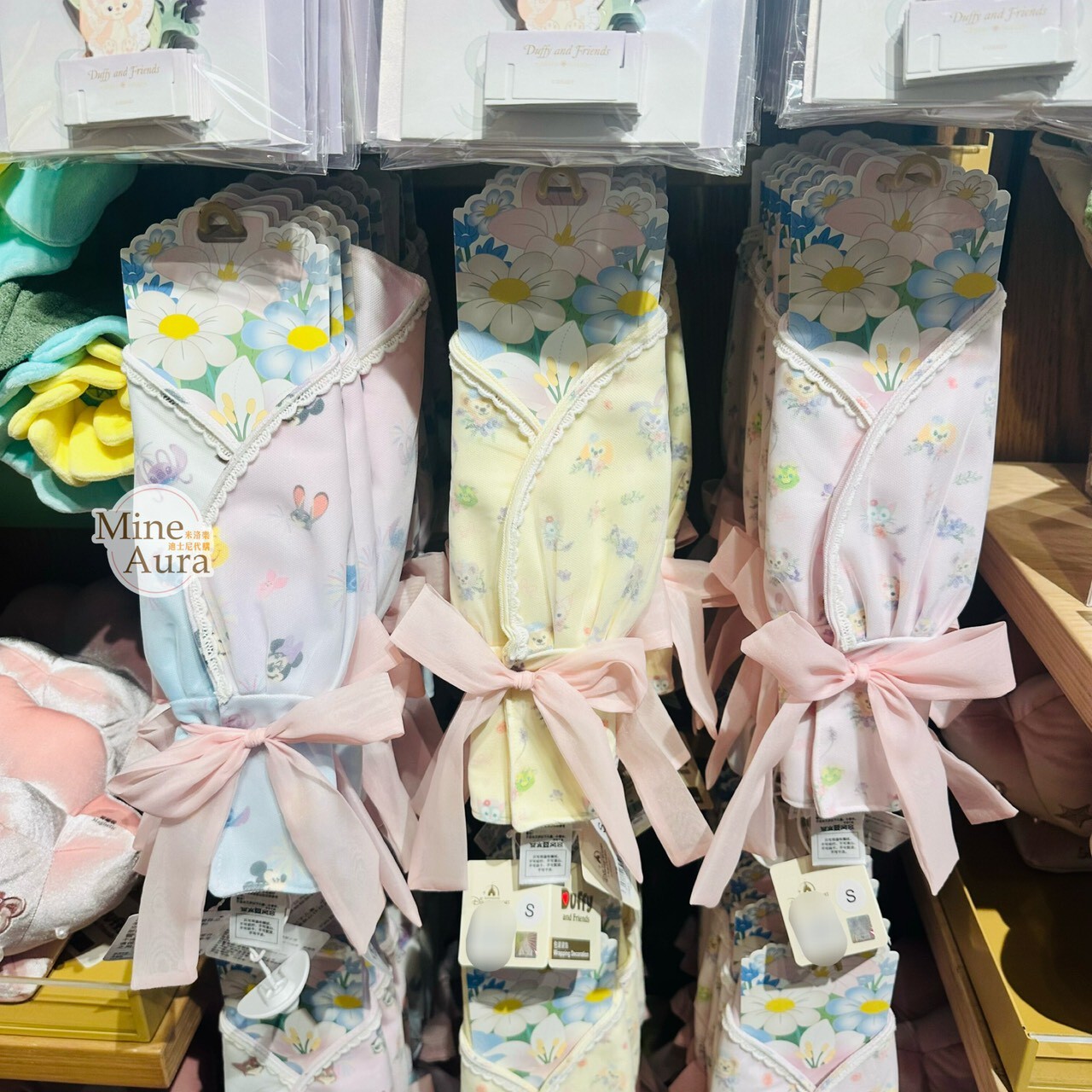 絨絨花園系列 達菲 Duffy 與好友們 花束包裝 -上海迪士尼樂園