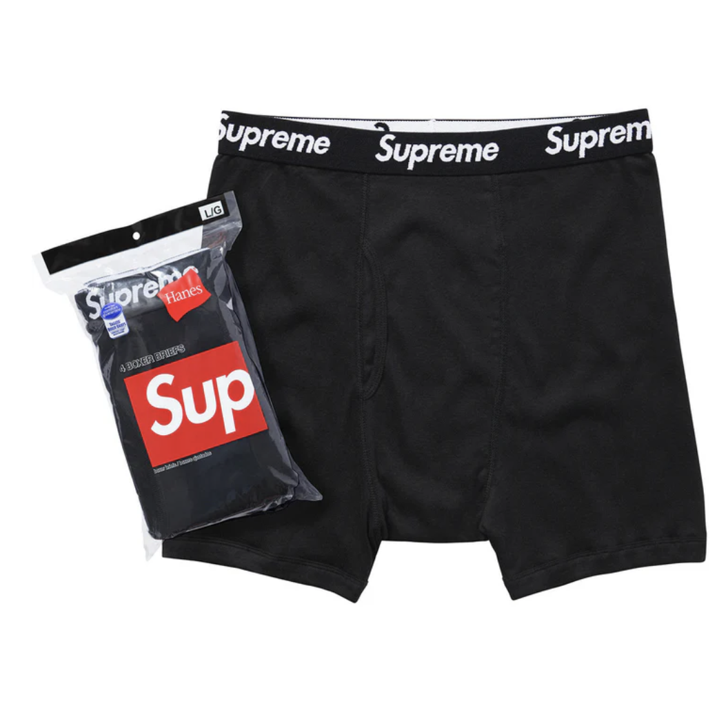 【Supreme】0228春夏開季WEEL1 發售 4件組 Supreme®/Hanes® Boxer Briefs (4 Pack)
