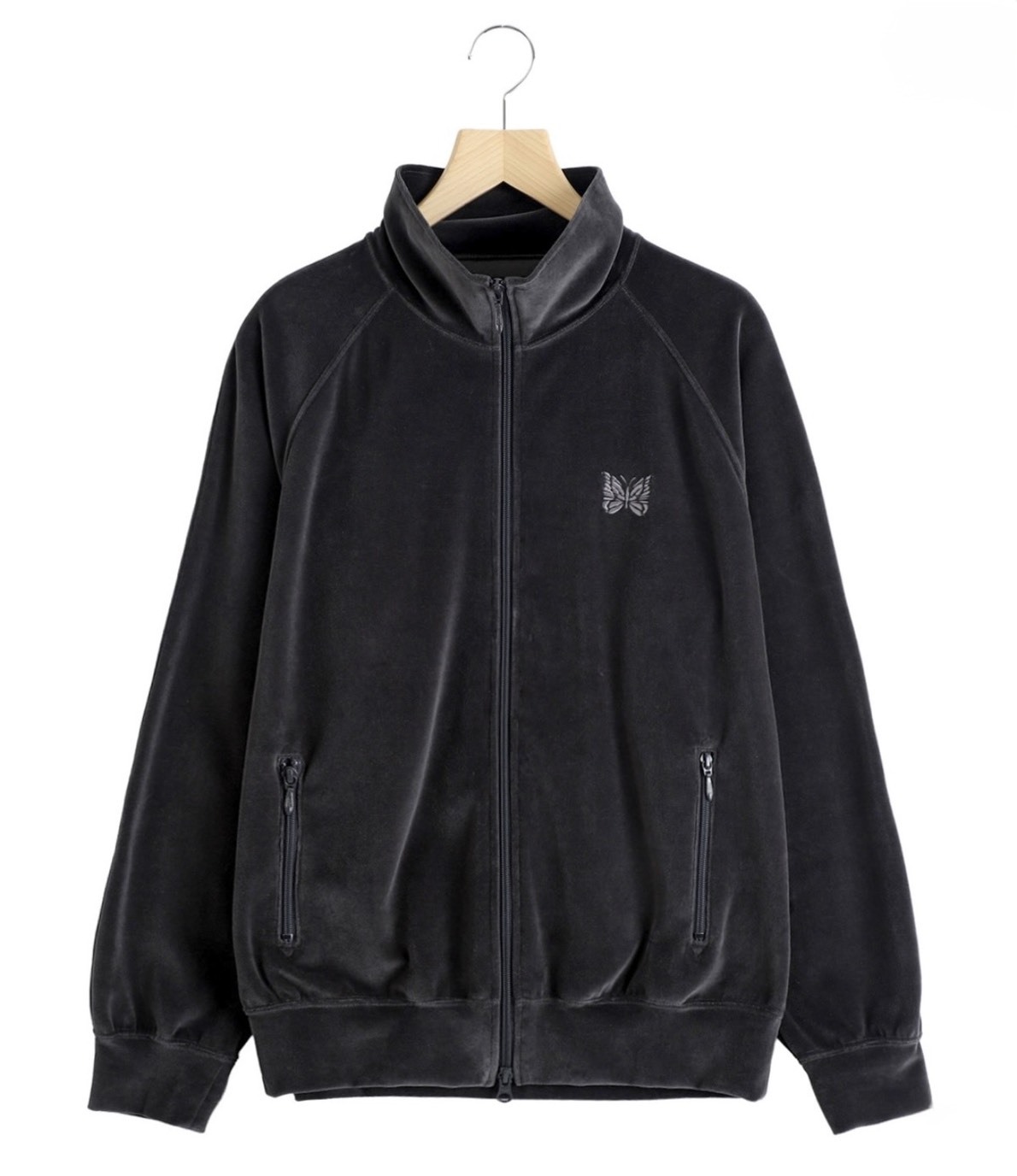 NEEDLES 天鵝絨外套 黑L