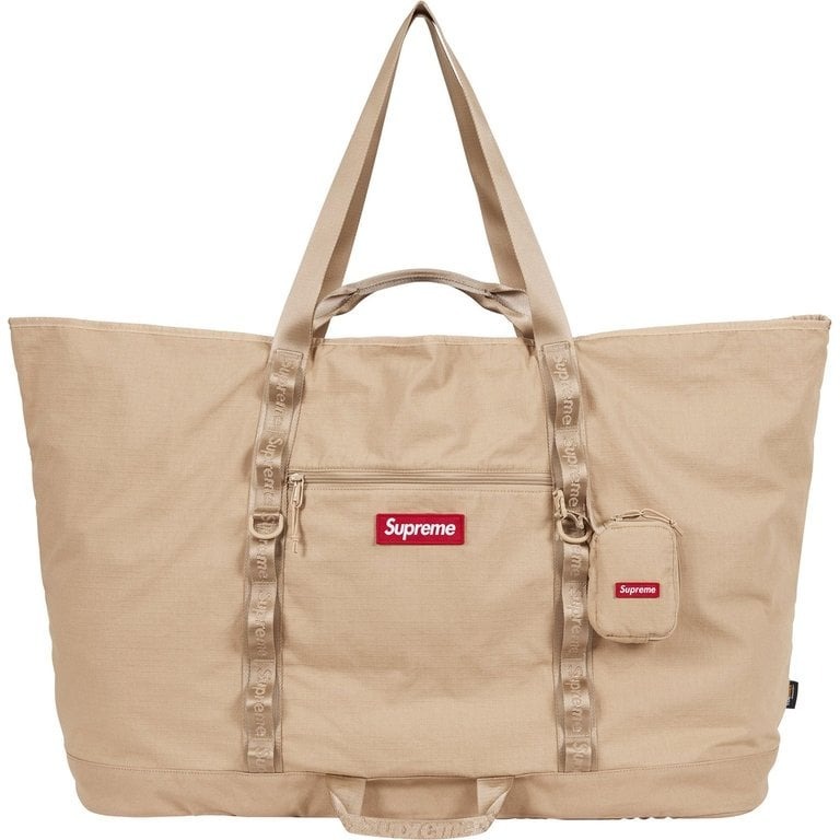 『即將到貨 - 先行預購販售』2026SS SUPREME X-Large Tote Bag + Utility Pouch 旅行袋 托特包 附多功能收納包