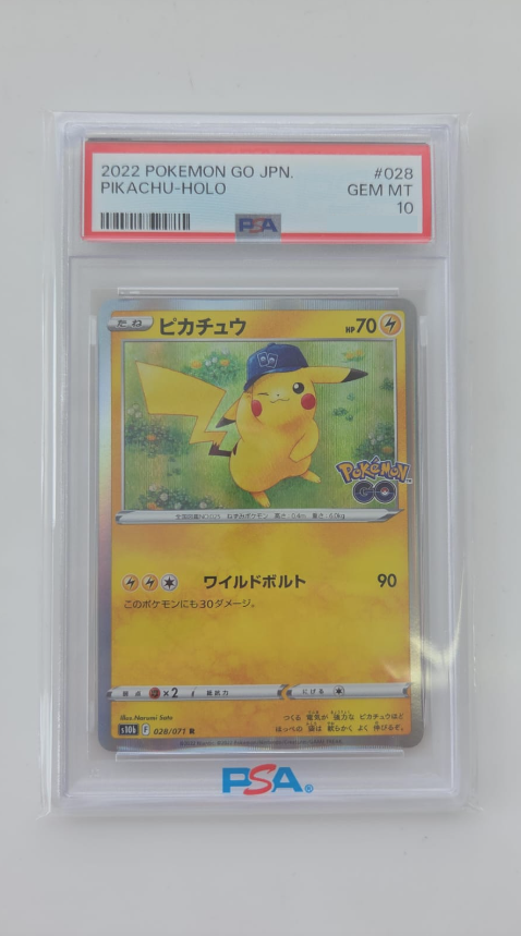 2022 POKEMON GO JAPANESE #028 PIKACHU-HOLO