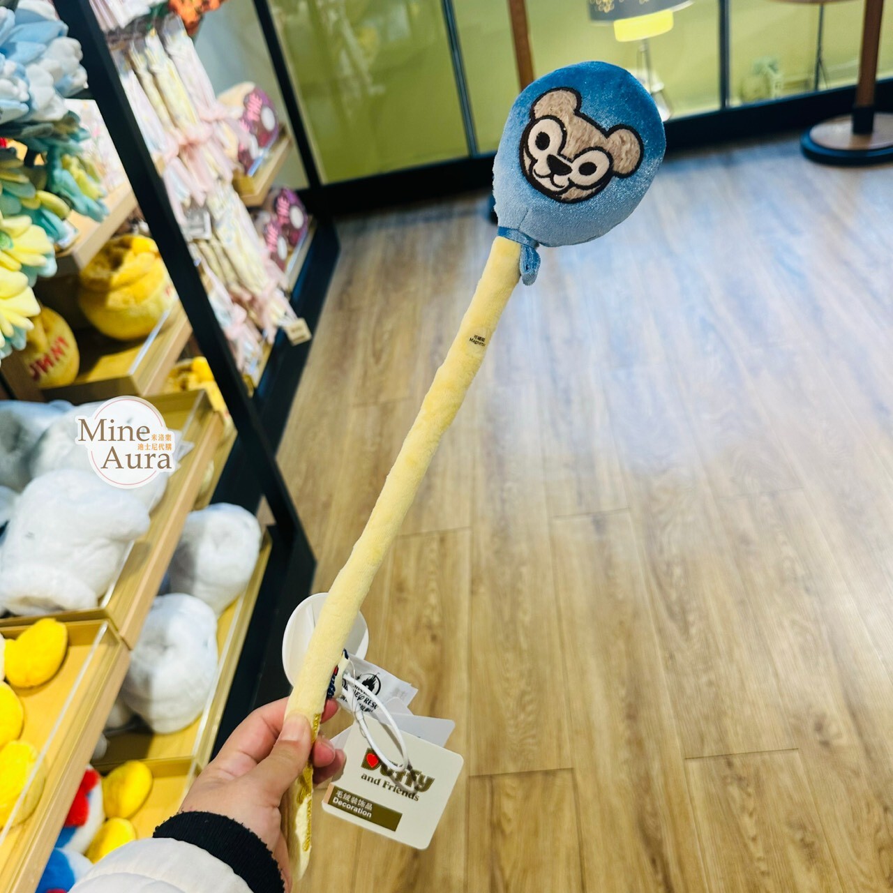 絨絨花園系列 達菲 Duffy 與好友們 氣球造型絨毛花朵 -上海迪士尼樂園