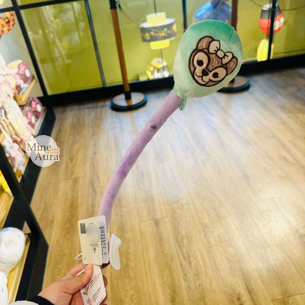 絨絨花園系列 達菲 Duffy 與好友們 氣球造型絨毛花朵 -上海迪士尼樂園