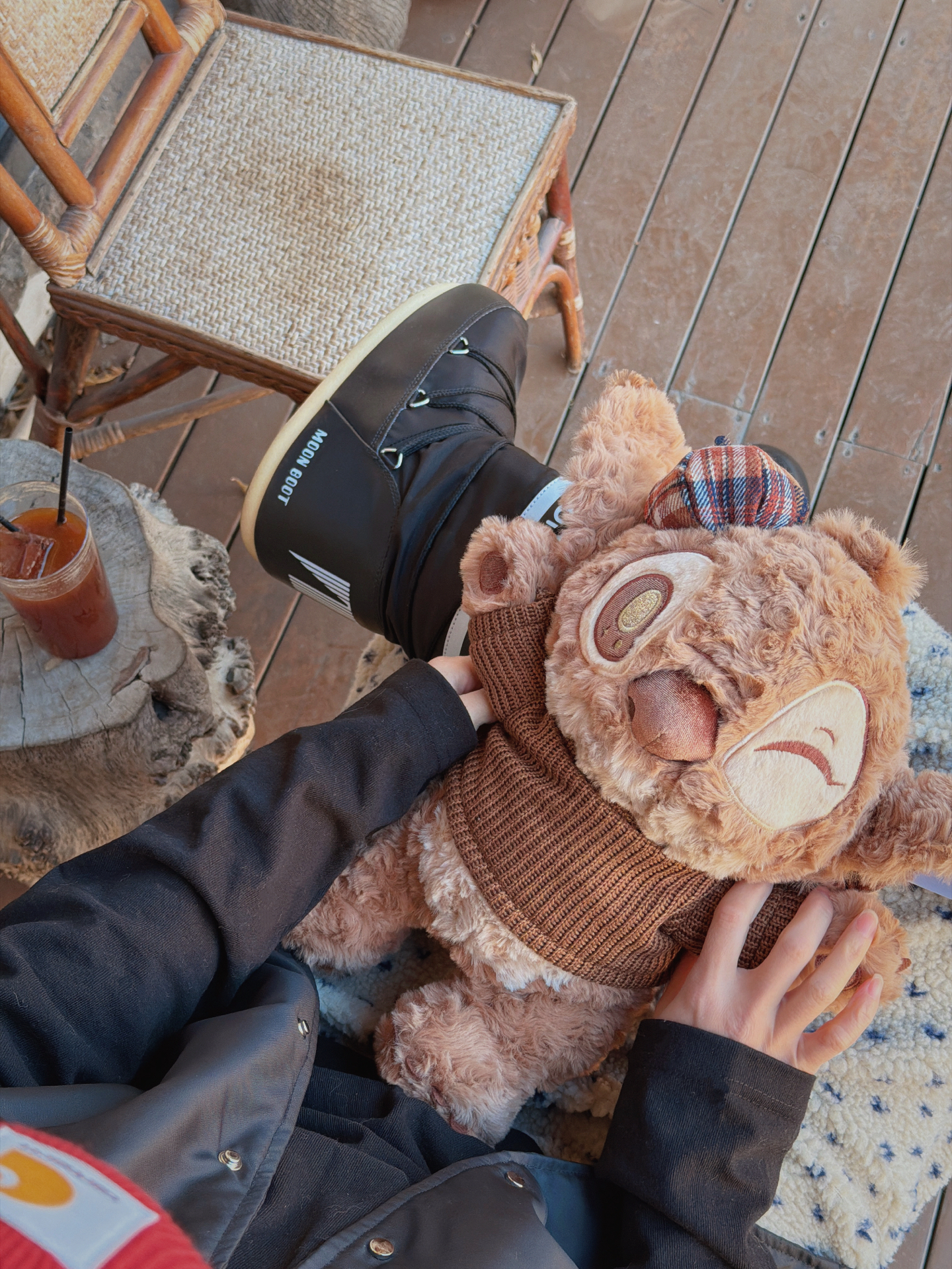 代購-正版授權 迪士尼 巧克力 史迪奇 毛绒公仔 35cm