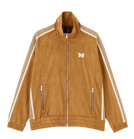 Needles X LHP Track Jacket - Synthetic 麂皮 卡其 S
