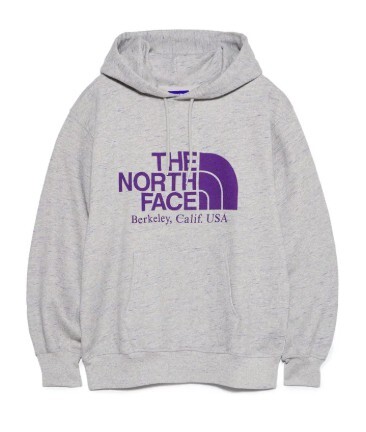 THE NORTH FACE Purple Label X PALACE SKATEBOARD Field Graphic Hoodie 帽Tee 灰