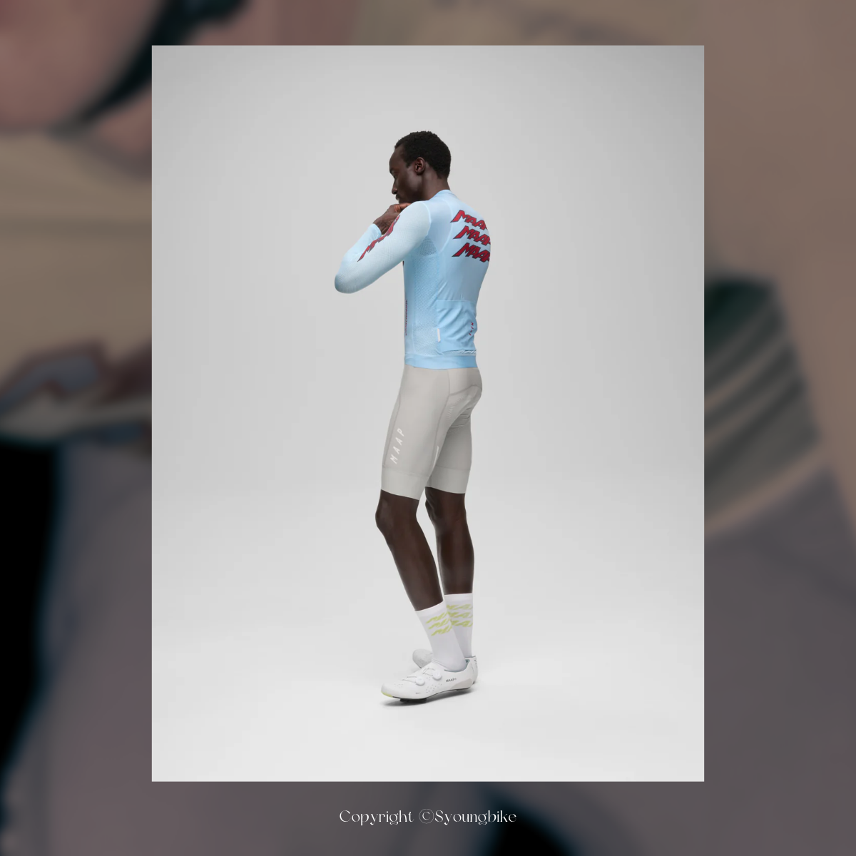 【MAAP】Pulse Pro Air LS Jersey 男長車衣 / Cerulean 復古蔚藍