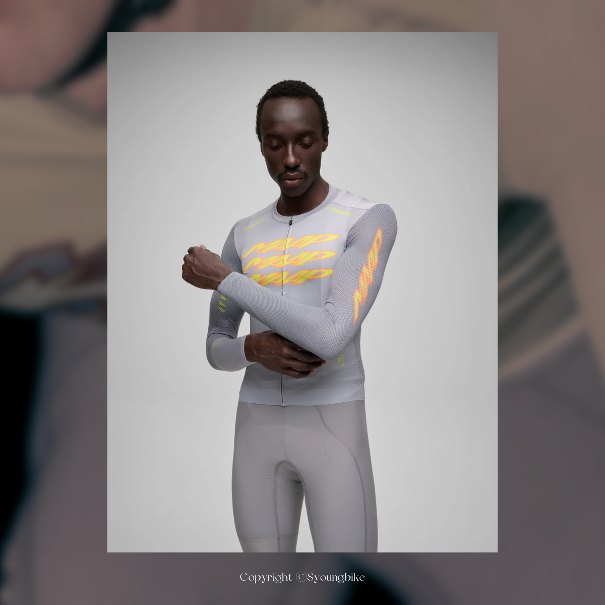 【MAAP】Pulse Pro Air LS Jersey 男長車衣 / Platinum Grey