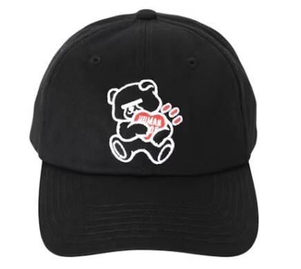 Human made X Undercover 6 Panel Twill Cap 棒球帽 黑