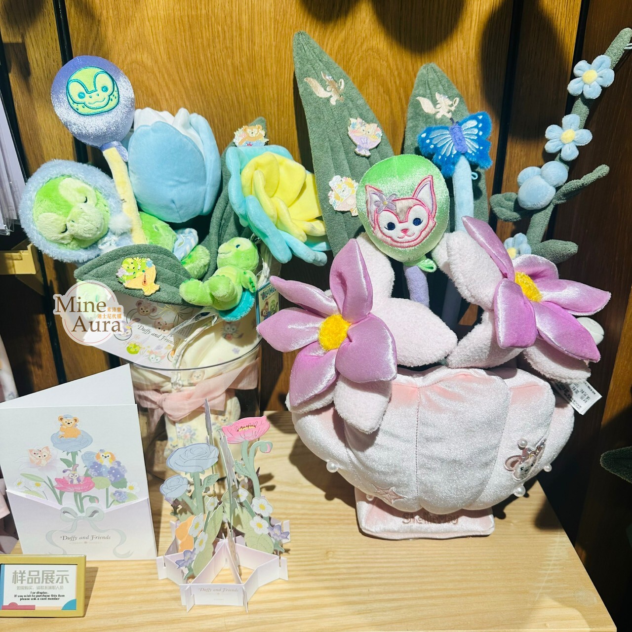 絨絨花園系列 絨絨花園系列 玫瑰絨毛花朵 -上海迪士尼樂園