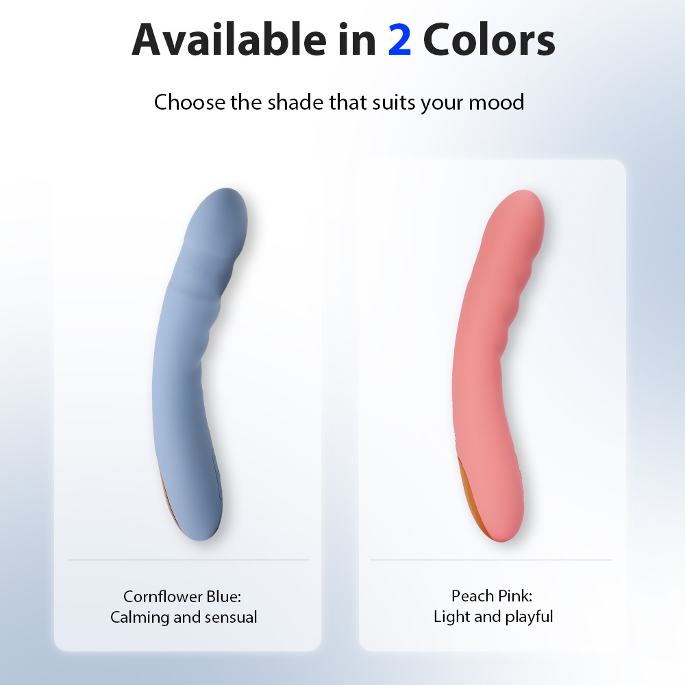 SVAKOM Ava Neo APP智能遙控 抽插式震動按摩棒 藍色