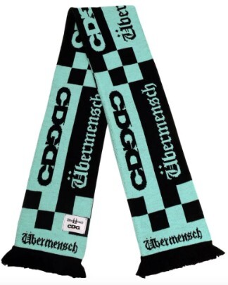 CDG X G-Gragan Ubermensch Checkered Stole Mint 圍巾