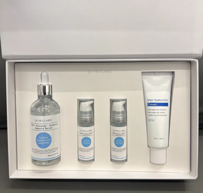 RB46 DR.YE's LABO 100%注水安瓶(8重玻尿酸精華+2重外泌體)  套裝 (100ML+15ML+15ML +50ML) (LA052)