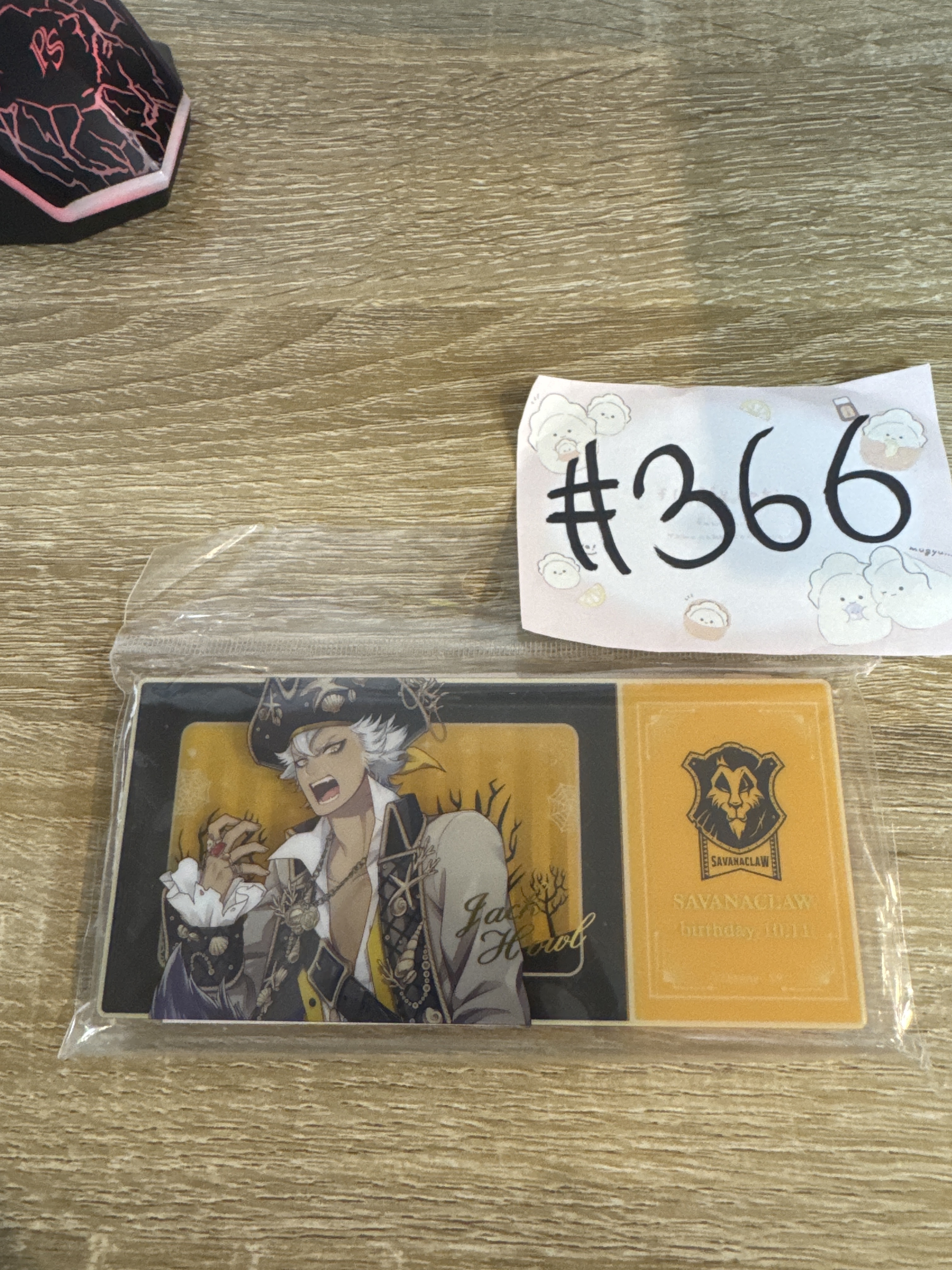 TWST  JACK 膠牌 #366