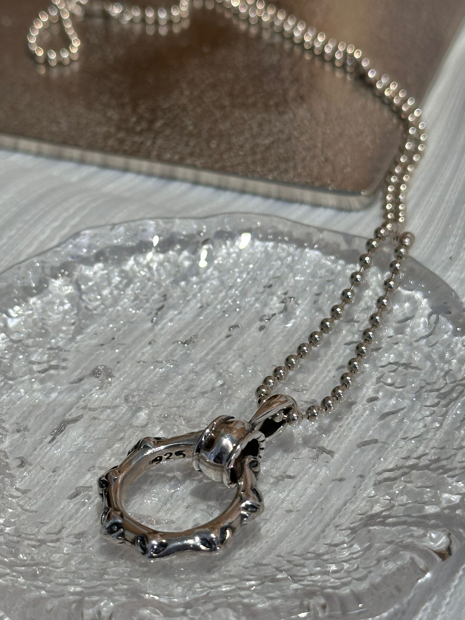 SL13204/唯一一條重手工925頸鏈