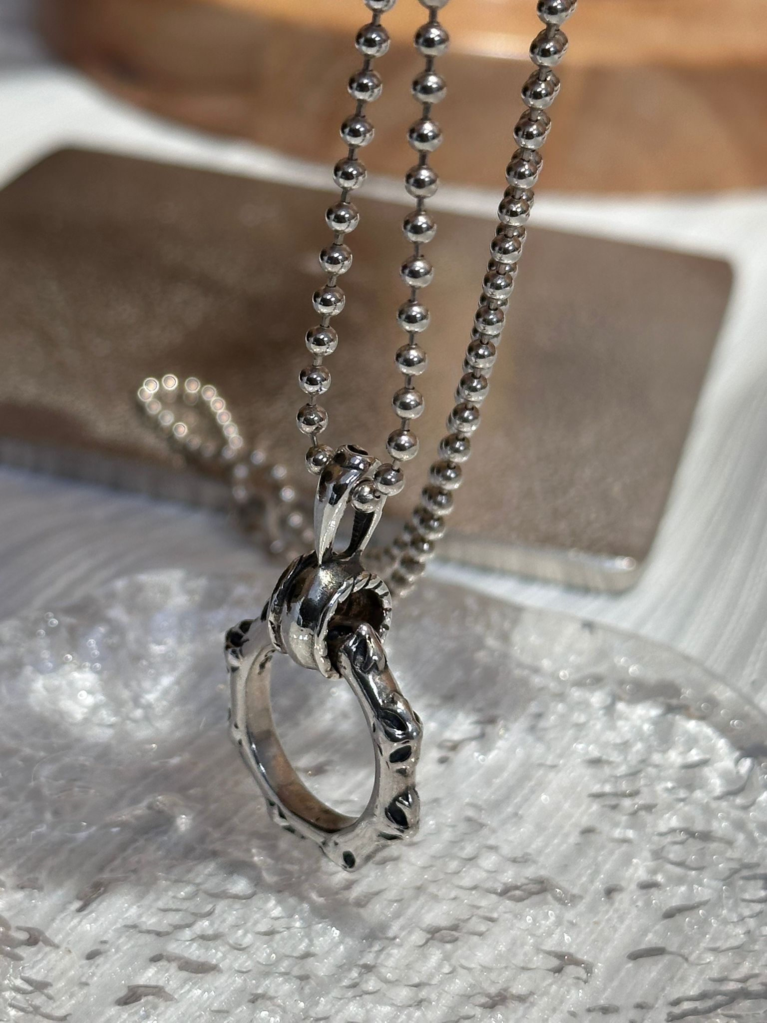 SL13204/唯一一條重手工925頸鏈