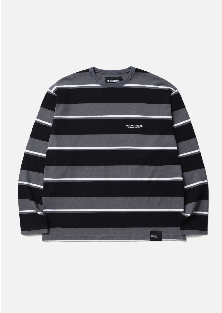 【NEIGHBORHOOD 】 0228 發售BORDER CREW NECK LS
