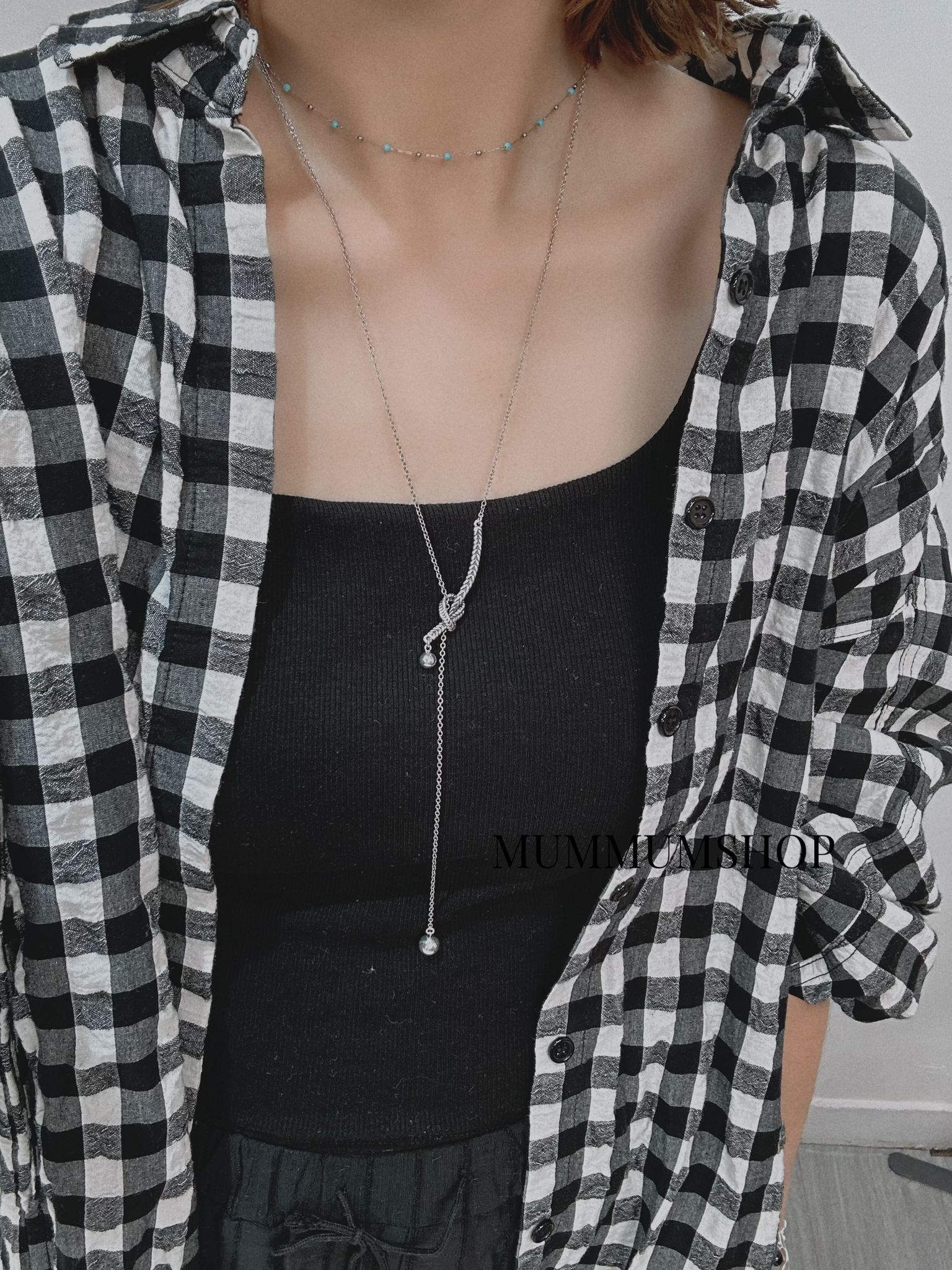 SL13209/出口日本蛇形紋長頸鏈925