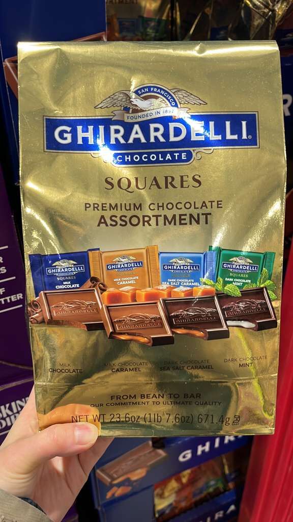 VV003 美國COSTCO Ghirardelli 巧克力特級綜合口味包 671.4G EXP: 08.2026